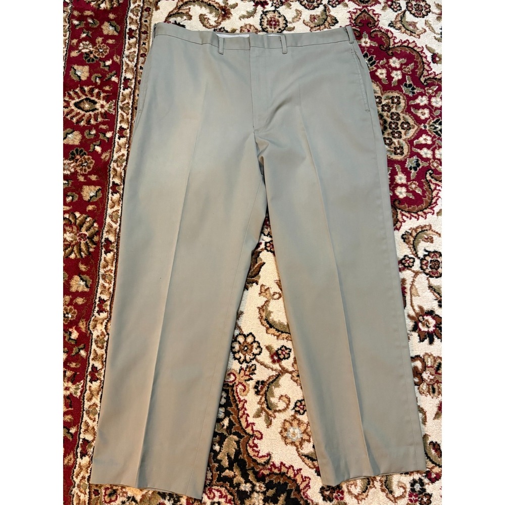 Vintage Lee Lee Prest LEEsures Olive Dress Pants USA 39x28